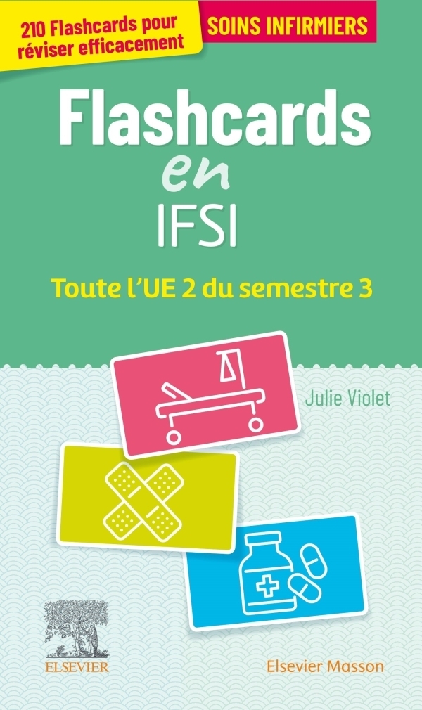 Flashcards IFSI. Toute l'UE 2 du semestre 3 - Entrainement intensif (Broché)