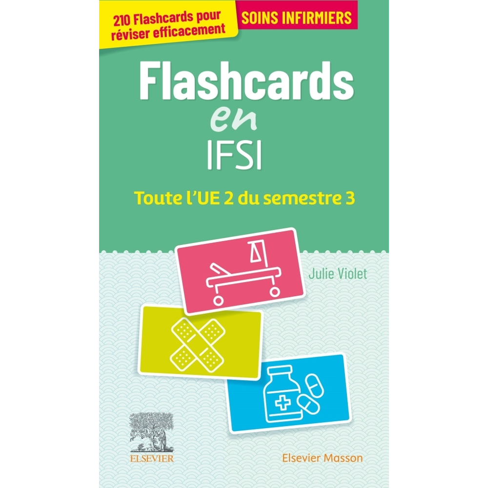 Flashcards IFSI. Toute l'UE 2 du semestre 3 - Entrainement intensif (Broché)
