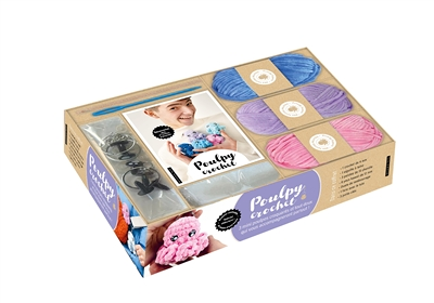 Coffret Poulpy crochet - 3 porte-clés poulpy à réaliser au crochet (Coffret)