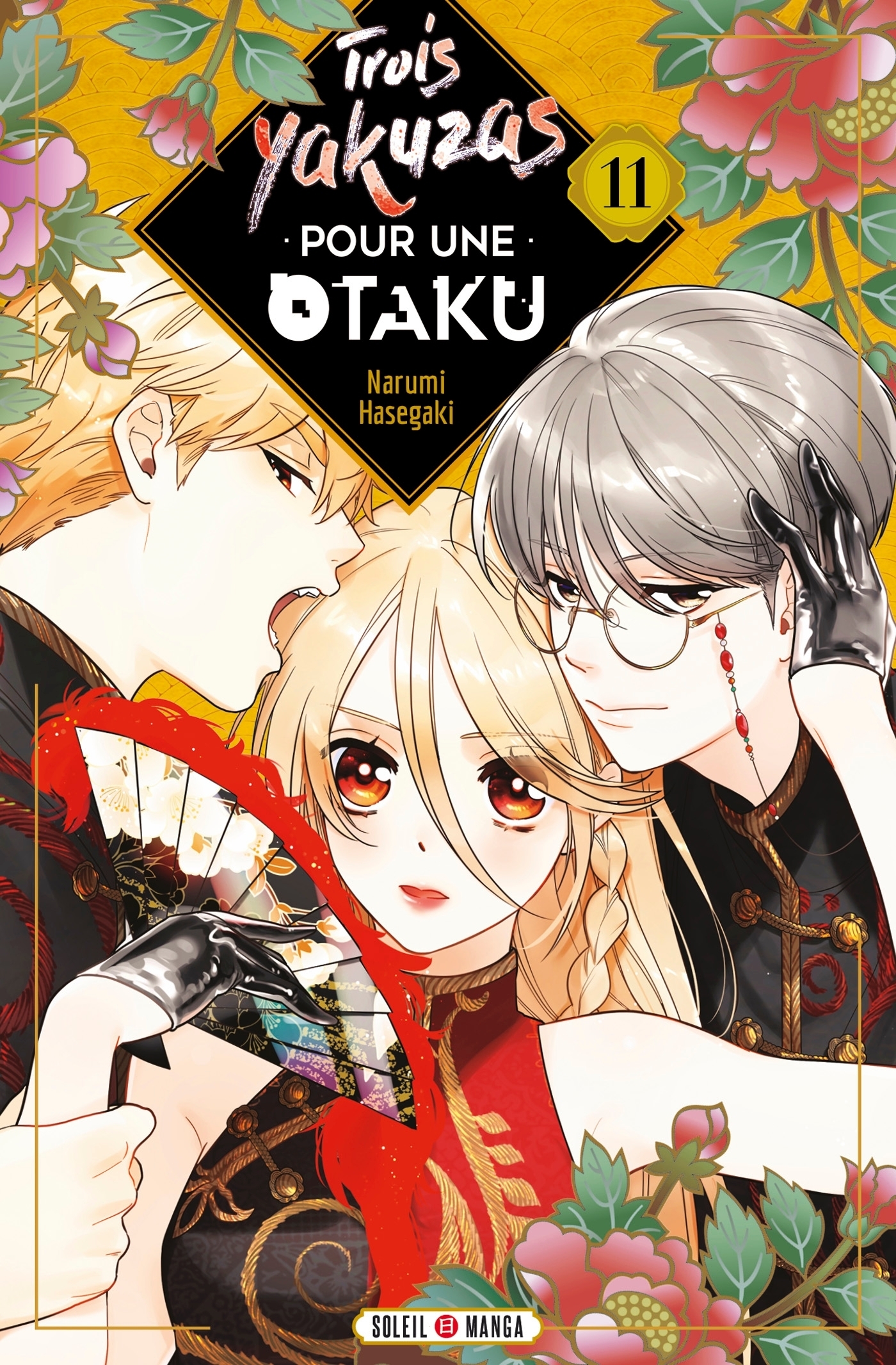 Trois Yakuzas pour une Otaku Tome 11 (Manga)