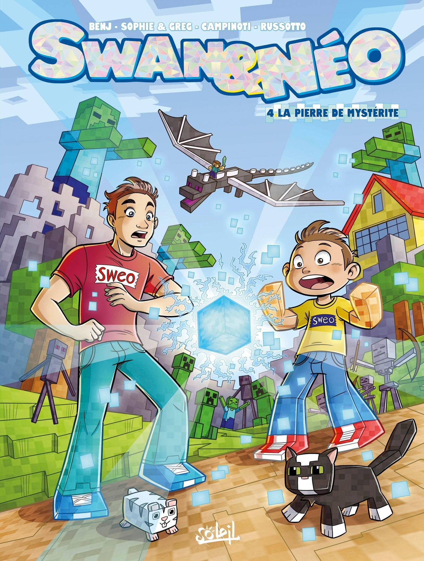 Swan et Néo Tome 4 - La Pierre de Mystérite (BD)