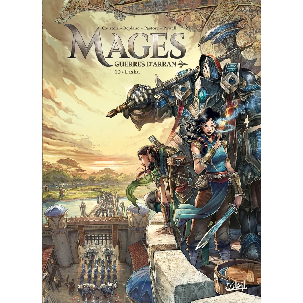 Mages Tome 10 - Guerres d'Arran - Disha (BD)