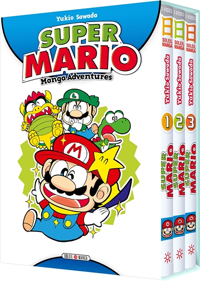 Super Mario Manga Adventures - Coffret Tome 1 A Tome 3 (Manga)