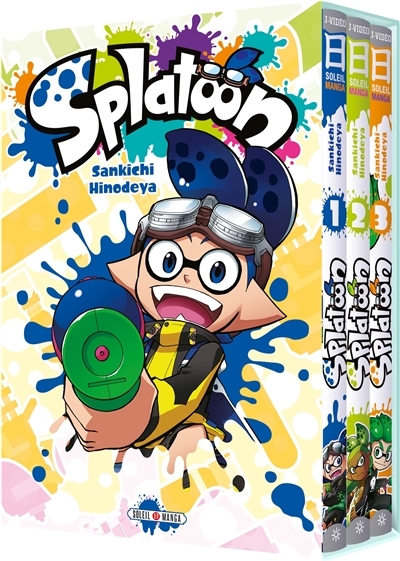 Splatoon - Coffret Tome 1 A Tome 3 (Manga)