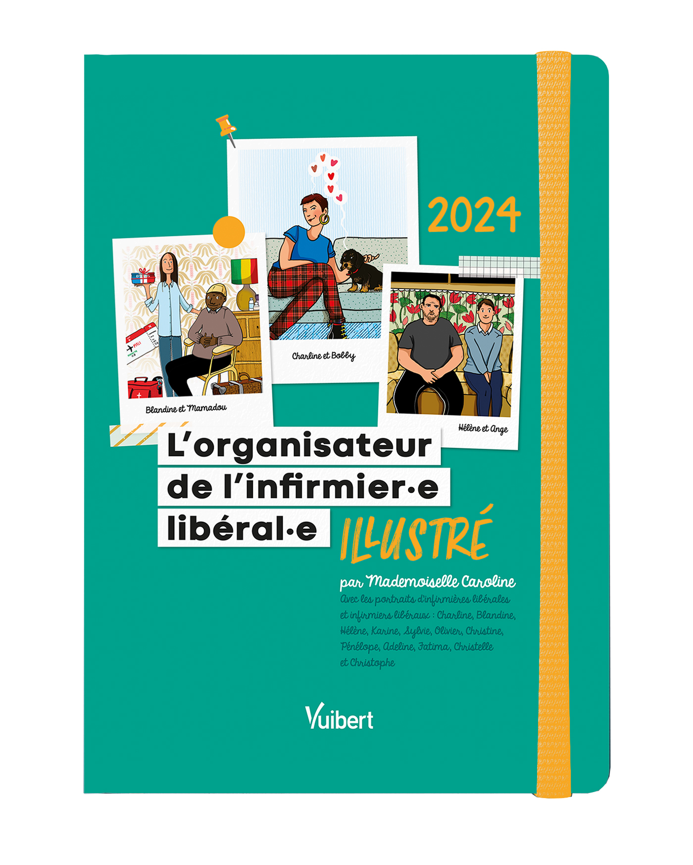 L'organisateur de l'Infirmière libérale et l'infirmier libéral 2024 - L'agenda idéal pour bien organ