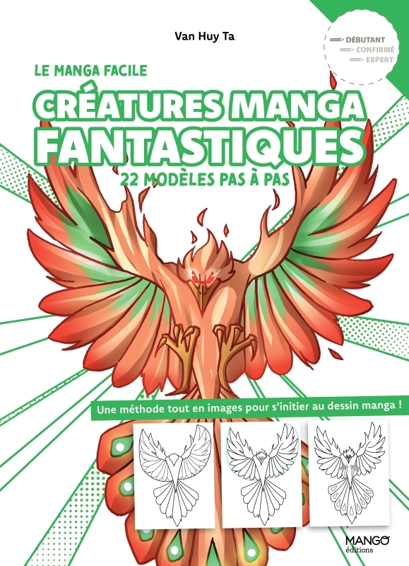 Créatures manga fantastiques faciles (Broché)