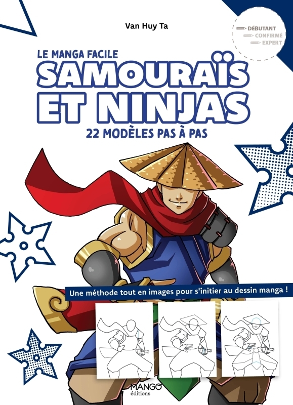Samouraïs et ninjas faciles. 22 modèles pas à pas - 22 modèles pas à pas (Broché)