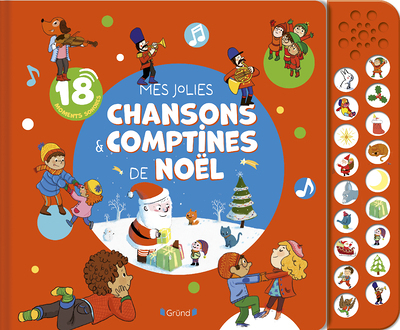 Mes jolies chansons et comptines de Noël (grand format avec boitier) (Cartonné)