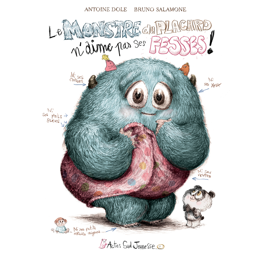 Le Monstre du placard n'aime pas ses fesses ! (Jeunesse)