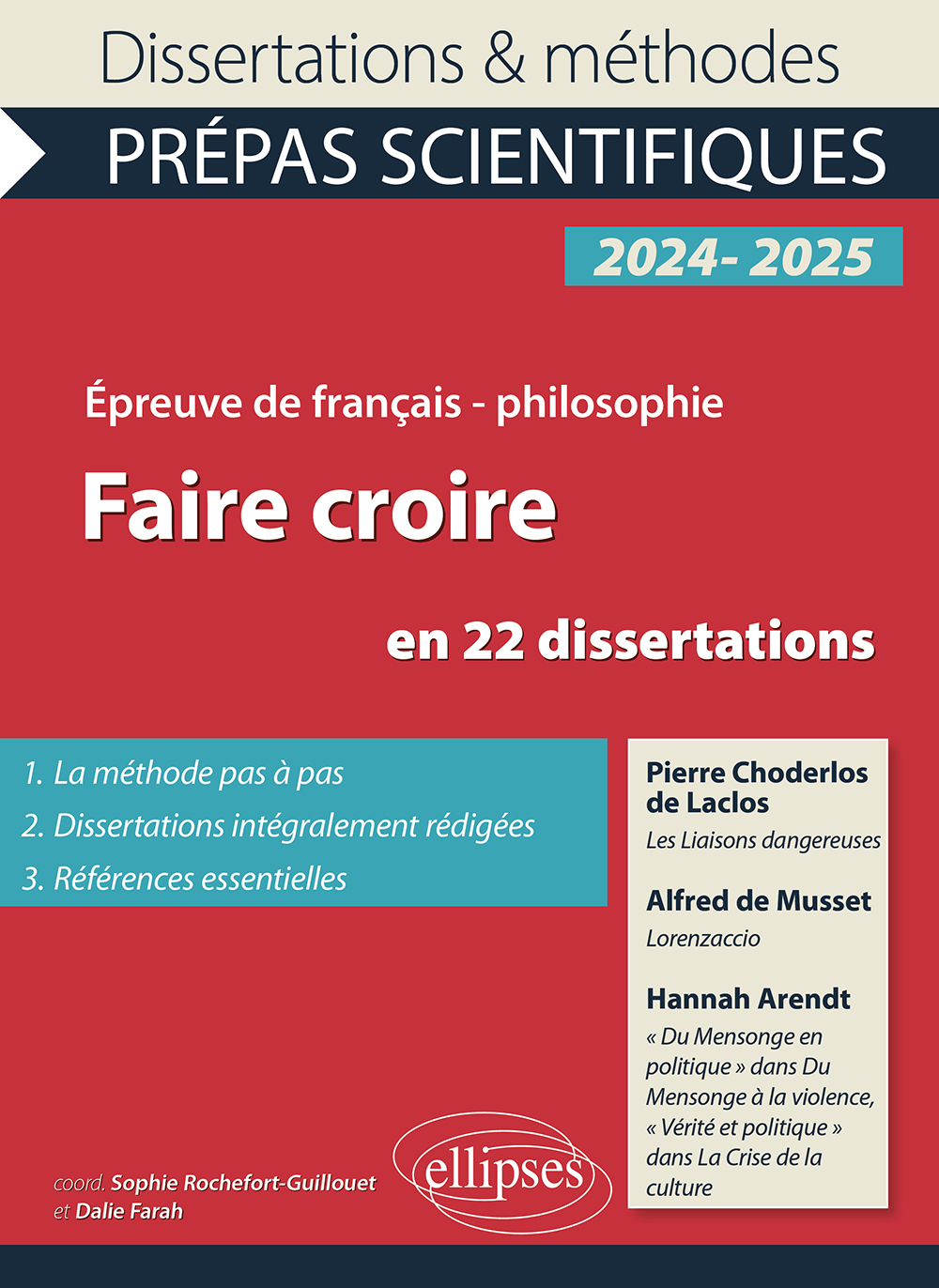 Faire croire en 22 dissertations (Grand format)