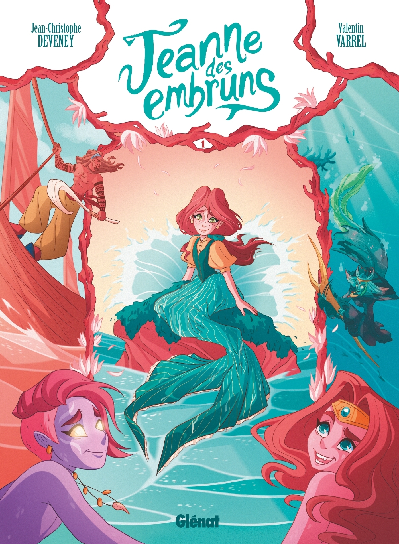 Jeanne des embruns - Tome 01 - Nacre et Cobalt (BD)