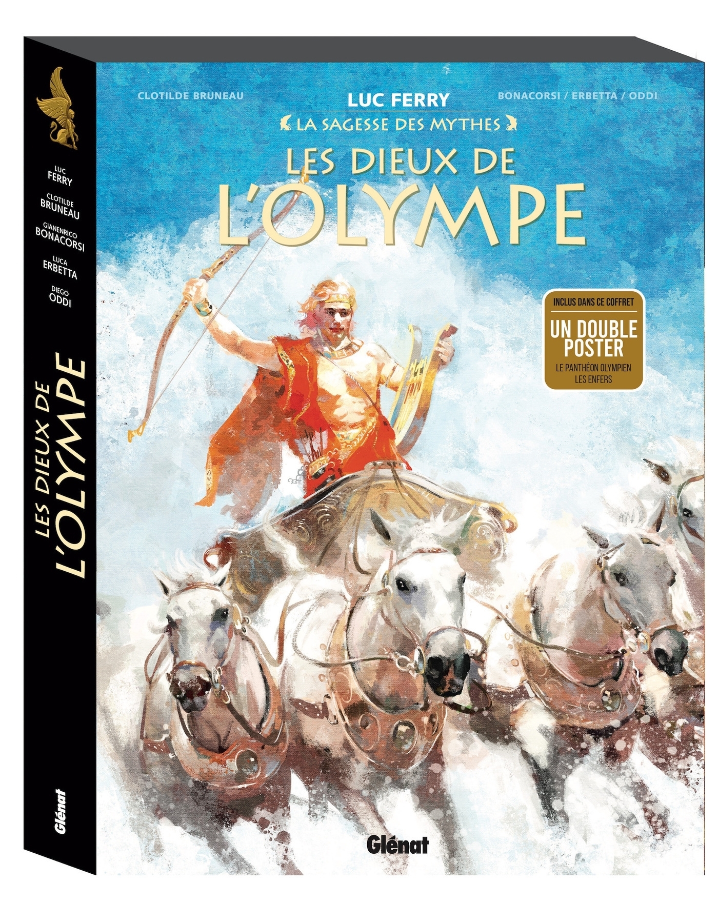 Les Dieux de l'Olympe - Coffret - Apollon/Hadès/Dionysos (BD)