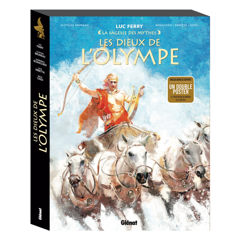 Les Dieux de l'Olympe - Coffret - Apollon/Hadès/Dionysos (BD)