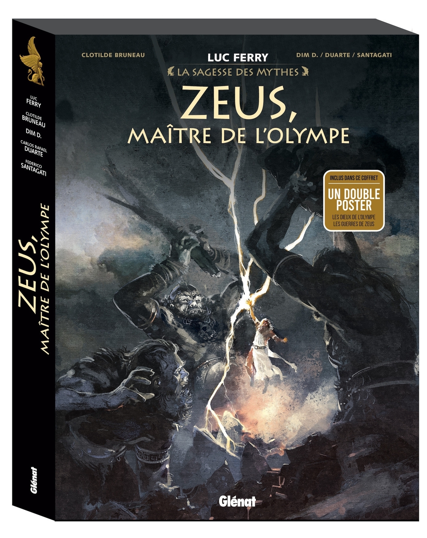 Zeus, maître de l'Olympe - Coffret - La Naissance des Dieux/Les Guerres de Zeus/Les Amours de Zeus (