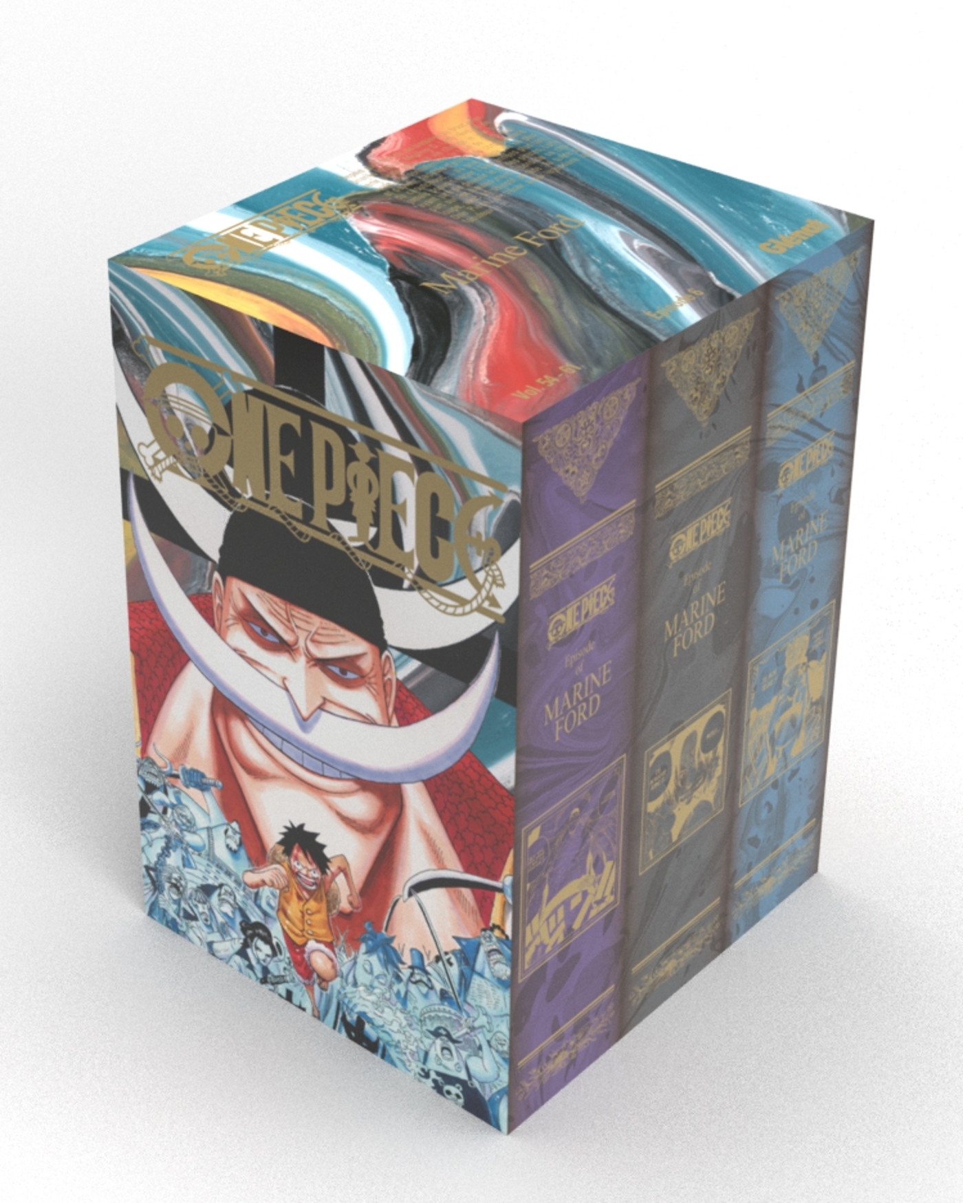 One Piece - Coffret vide Marine Ford (Tomes 54 à 61) (Manga)