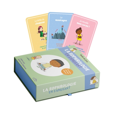 Coffret Bulle de joie - La sophrologie en s’amusant, dès 6 ans - 50 cartes pour bien respirer ! (Cof