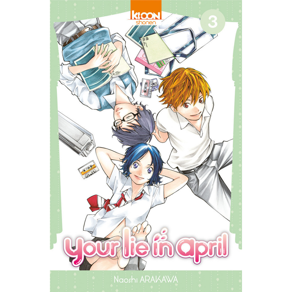 Your Lie in April Tome 3 (Manga)