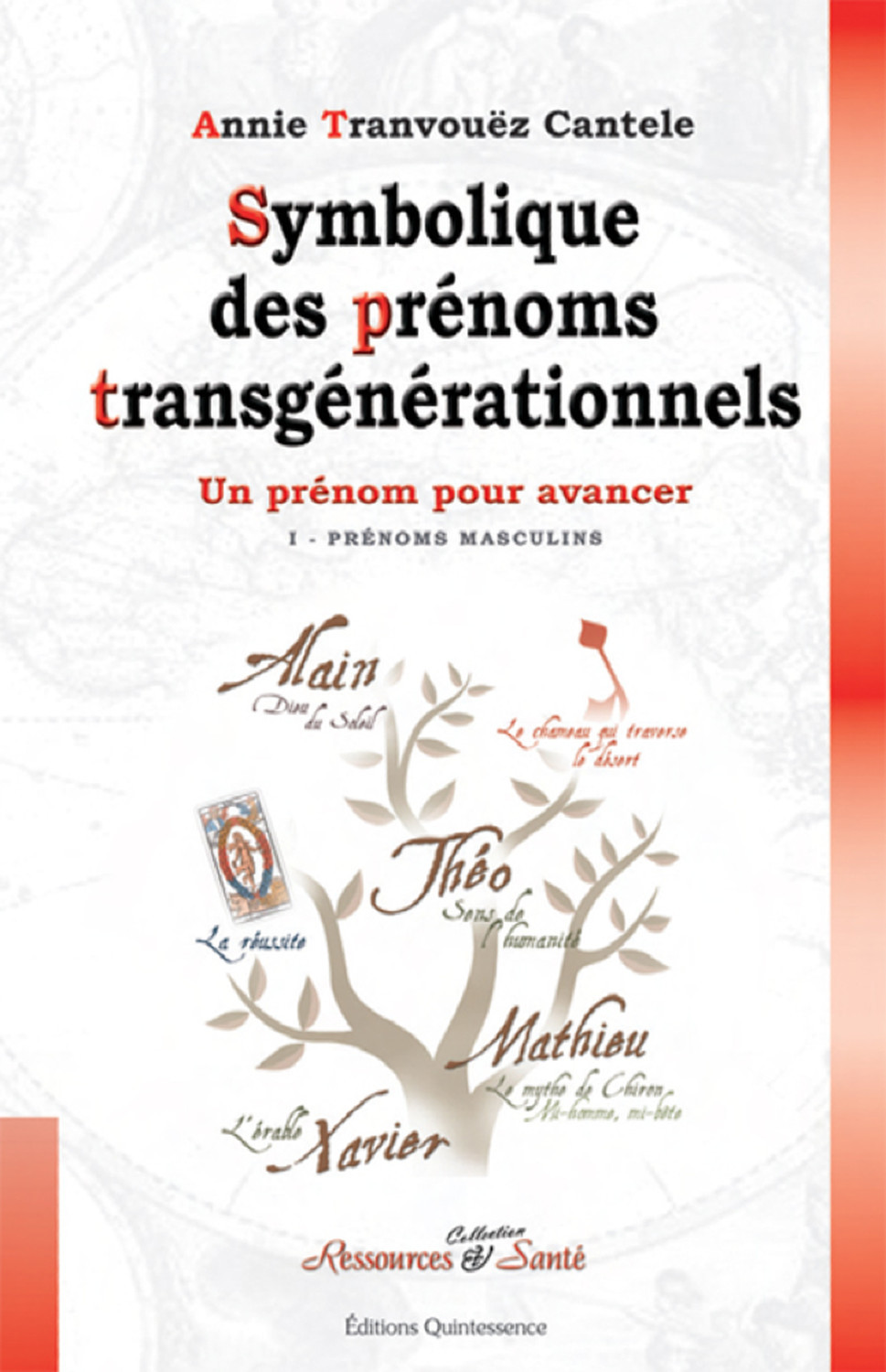 Symbolique des prénoms transgénérationnels - Tome 1 : Prénoms masculins (Broché)
