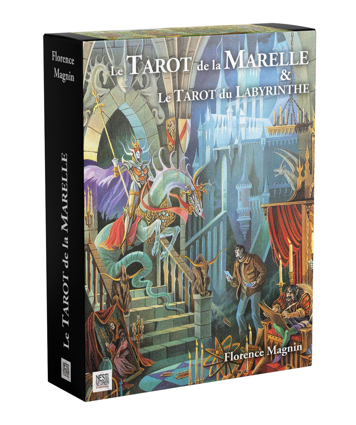 Le tarot de la Marelle - Deux magnifiques tarots illustrés par Florence Magnin (Coffret)