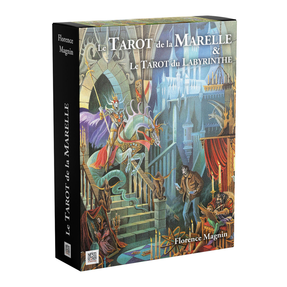 Le tarot de la Marelle - Deux magnifiques tarots illustrés par Florence Magnin (Coffret)