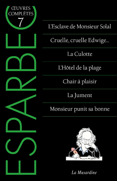 Oeuvres complètes d'Esparbec - Tome 7 (Broché)