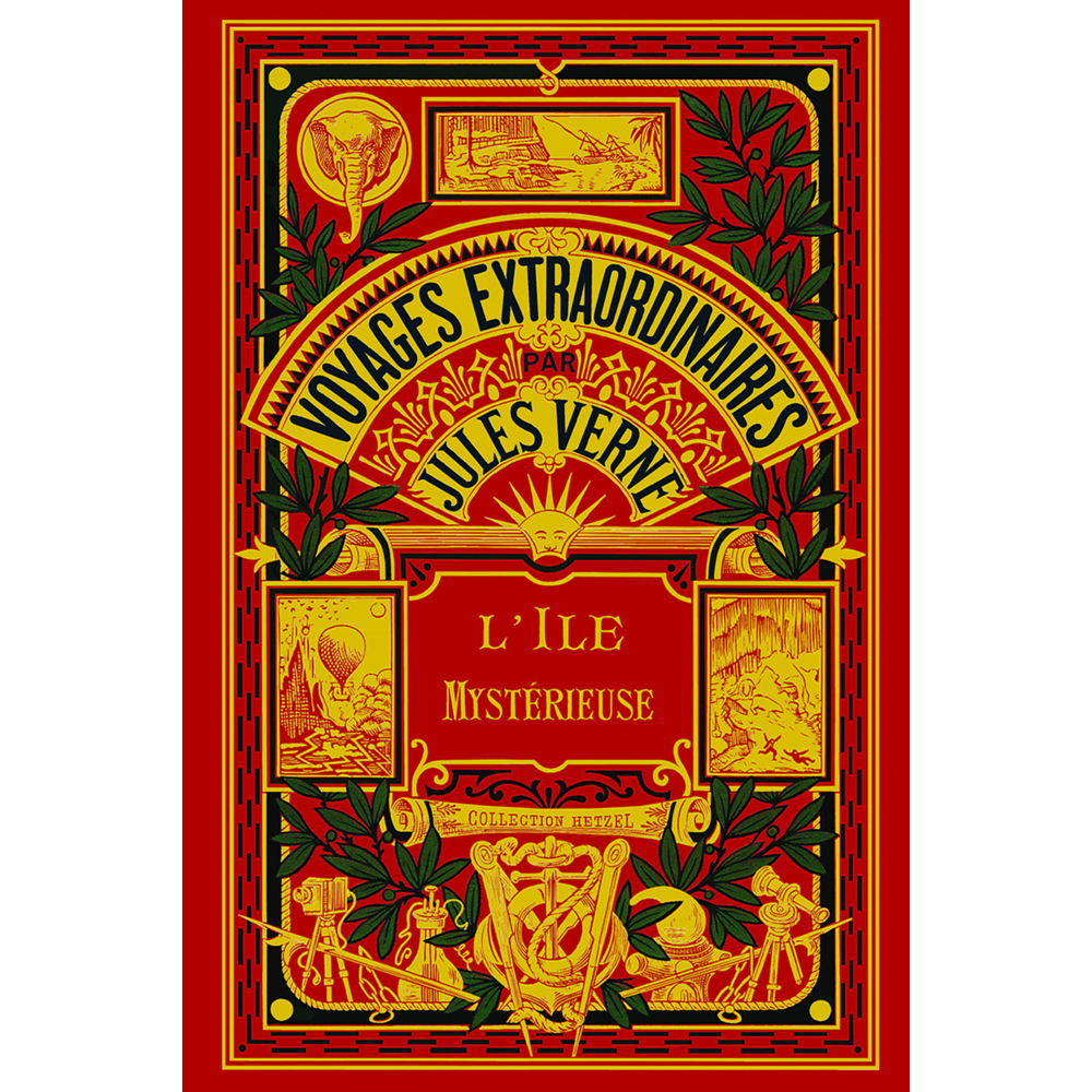 L'ILE MYSTERIEUSE T1 (COLL. HETZEL) (Jeunesse)