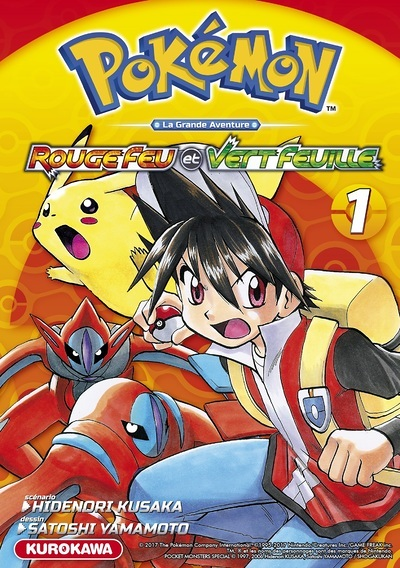 Pokémon Rouge Feu et Vert Feuille/Émeraude - tome 1 (Manga)