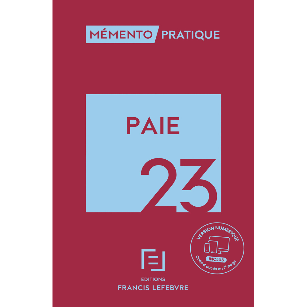 Paie 2023 (Relié)