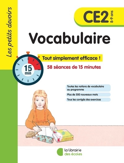 Les petits devoirs - Vocabulaire CE2 (Broché)