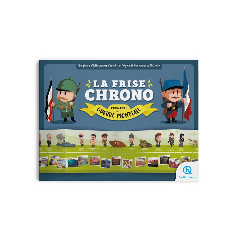 La frise chrono Première Guerre mondiale - Chronopoche (Broché)