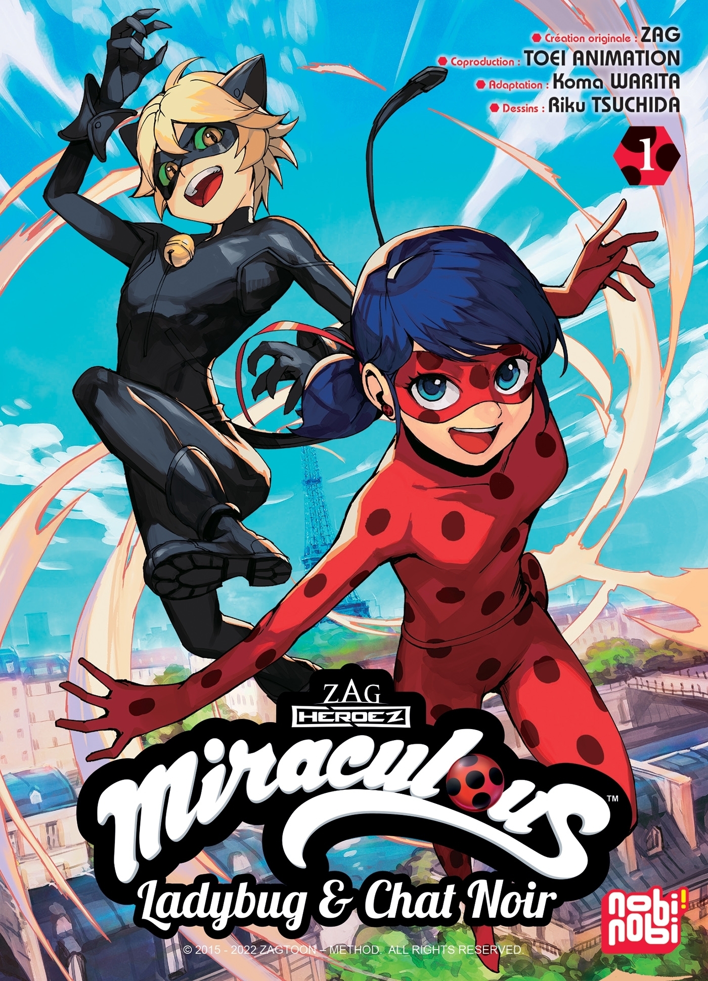 Miraculous Tome 1 - Ladybug & Chat Noir (Manga)