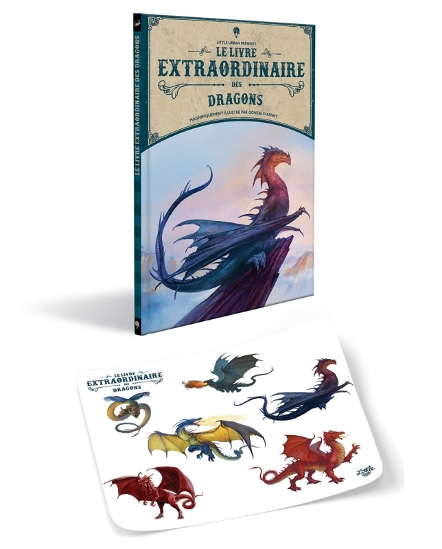 Le Livre extraordinaire des dragons / Nouvelle édition (+ stickers) (Relié)
