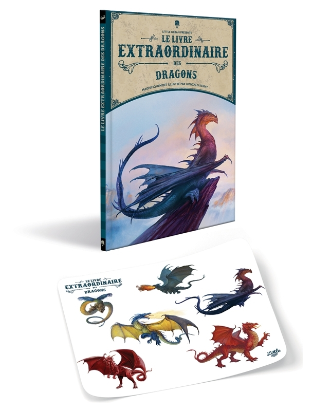 Le Livre extraordinaire des dragons / Nouvelle édition (+ stickers) (Relié)