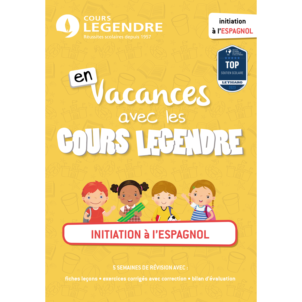En vacances avec les cours Legendre : Initiation à l'espagnol (Broché)