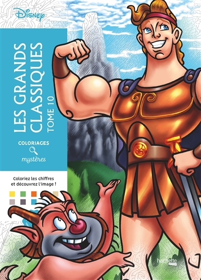 Coloriages mystères Disney - Les Grands classiques Tome 10 (Broché)