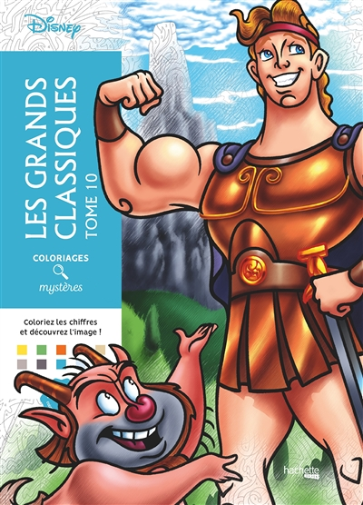Coloriages mystères Disney - Les Grands classiques Tome 10 (Broché)