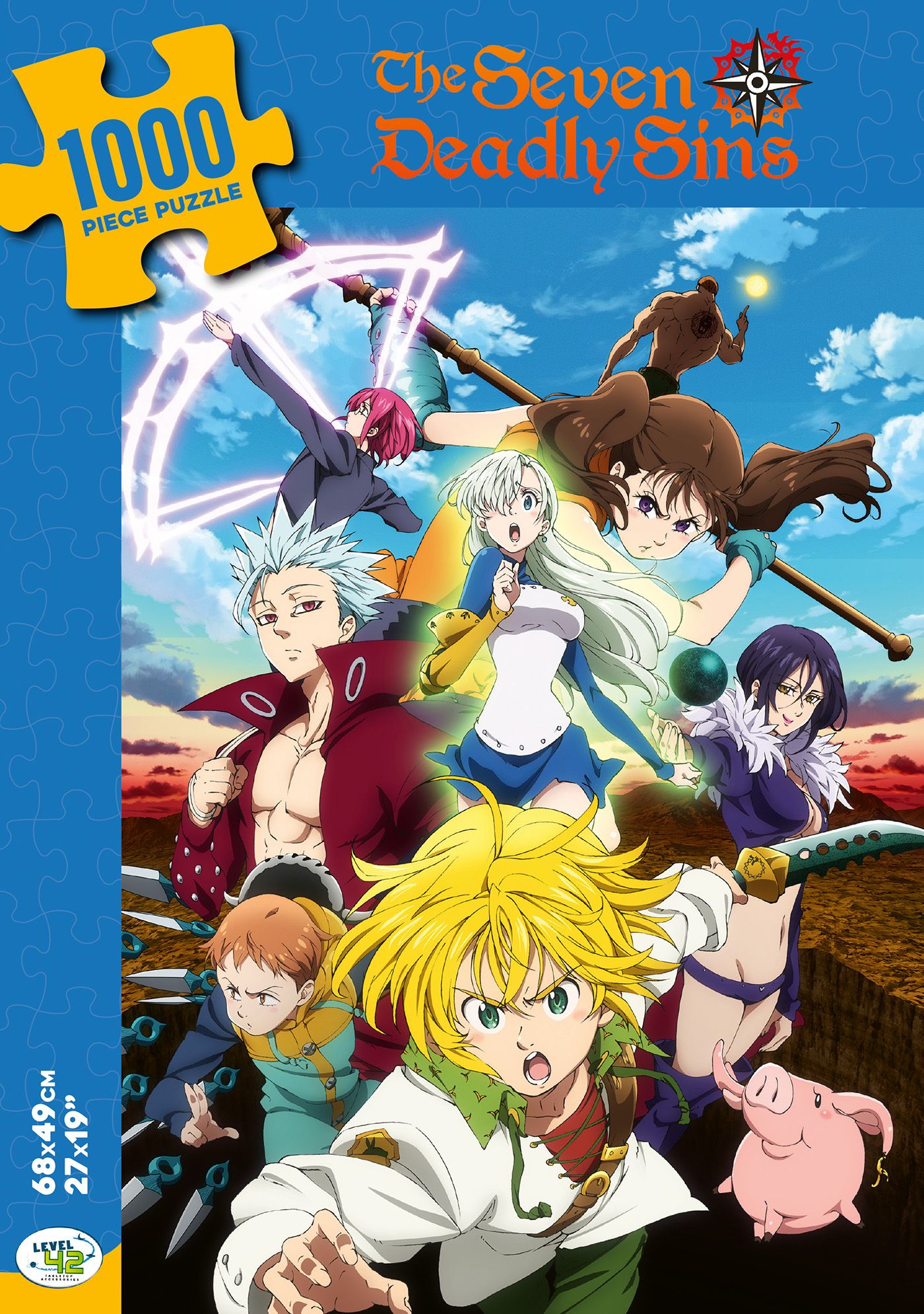 Seven Deadly Sins Puzzle 1000 pièces (Coffret)