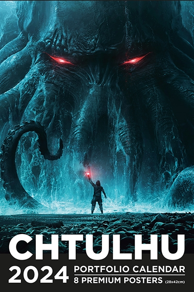 Calendrier Portfolio 2024 Cthulhu (Broché)