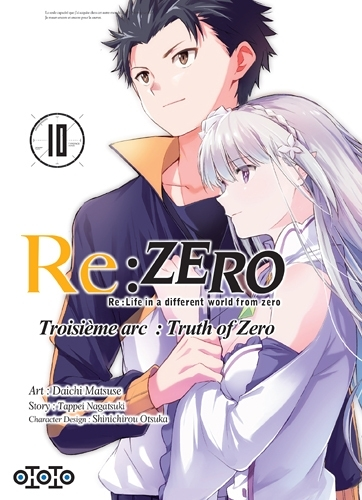 RE : ZERO ARC 3 Tome 10 (Manga)