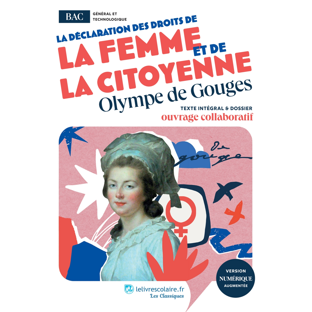 Déclaration des droits de la femme et de la citoyenne, Olympe de Gouges (Broché)