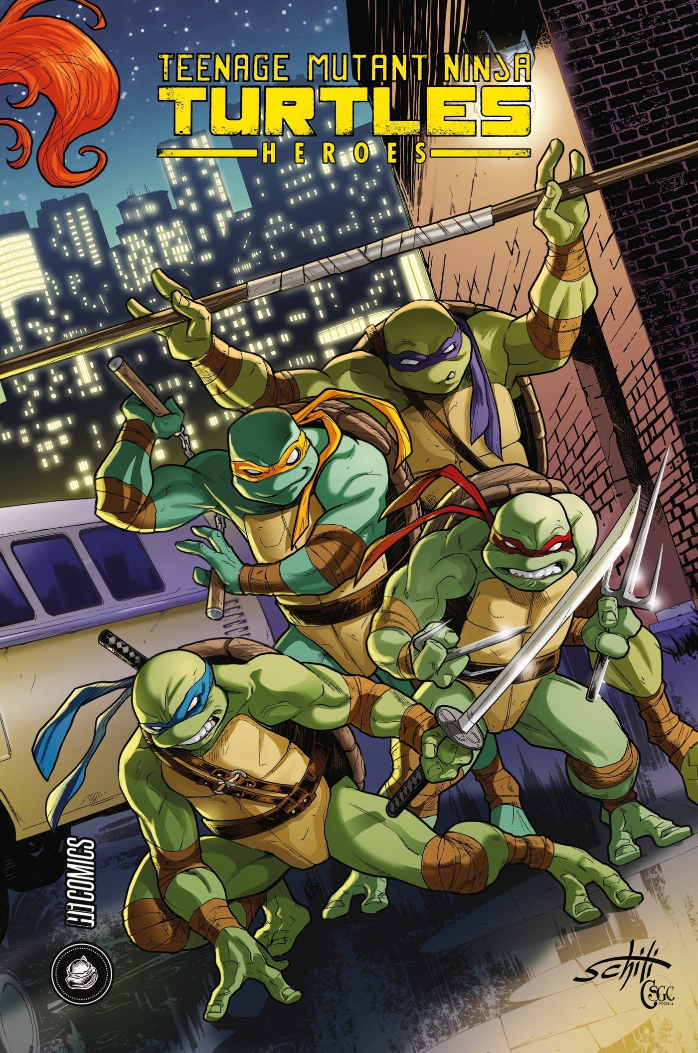 Les Tortues Ninja - TMNT Micro-Série : Heroes (BD)