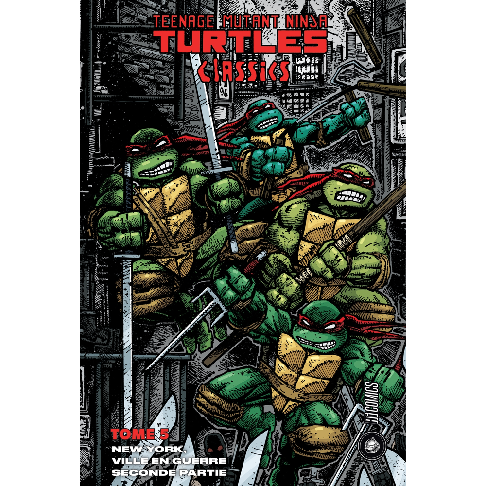 Les Tortues Ninja - TMNT Classics, Tome 5 : New York, Ville en guerre, seconde partie (BD)