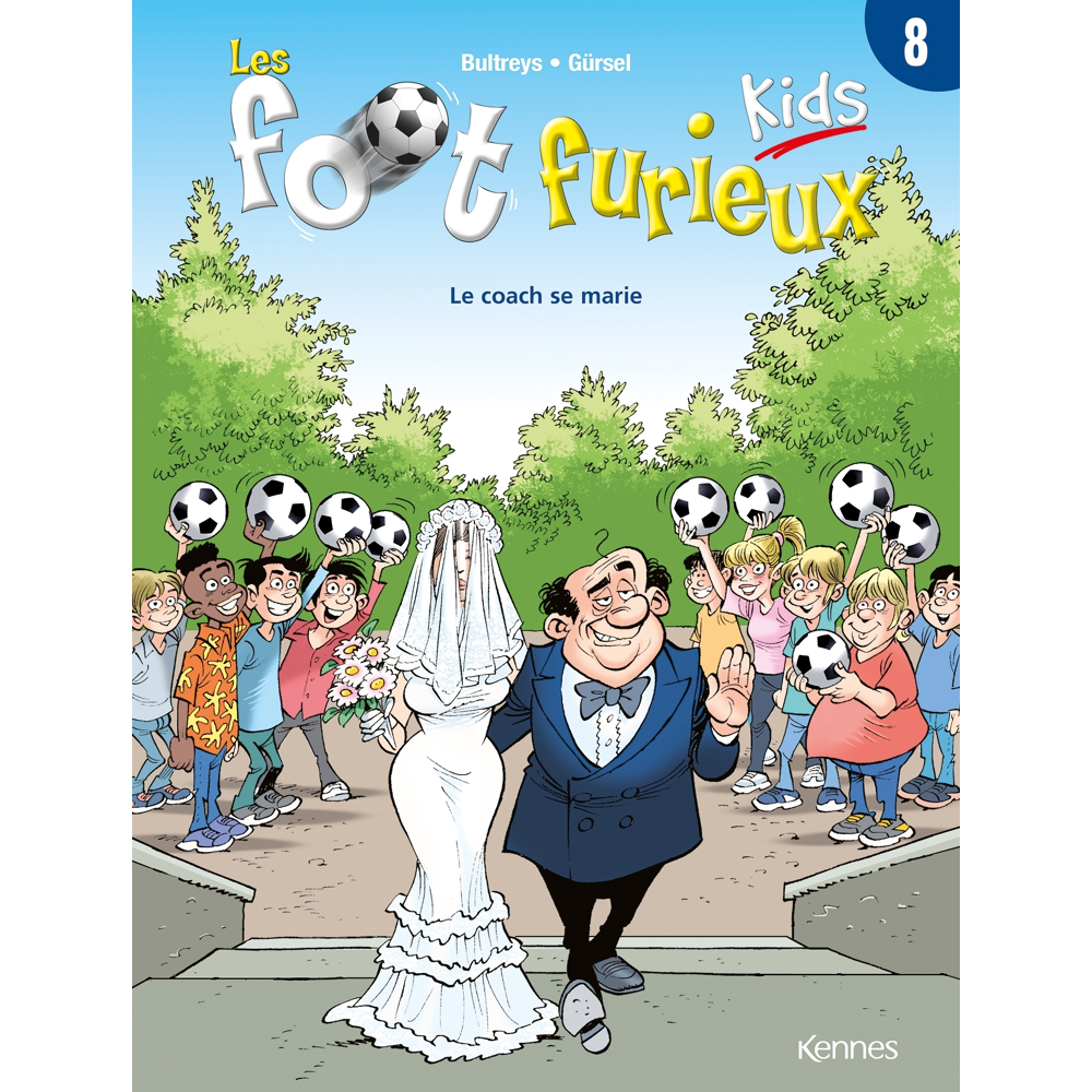 Les Foot furieux kids Tome 8 - Le coach se marie (BD)