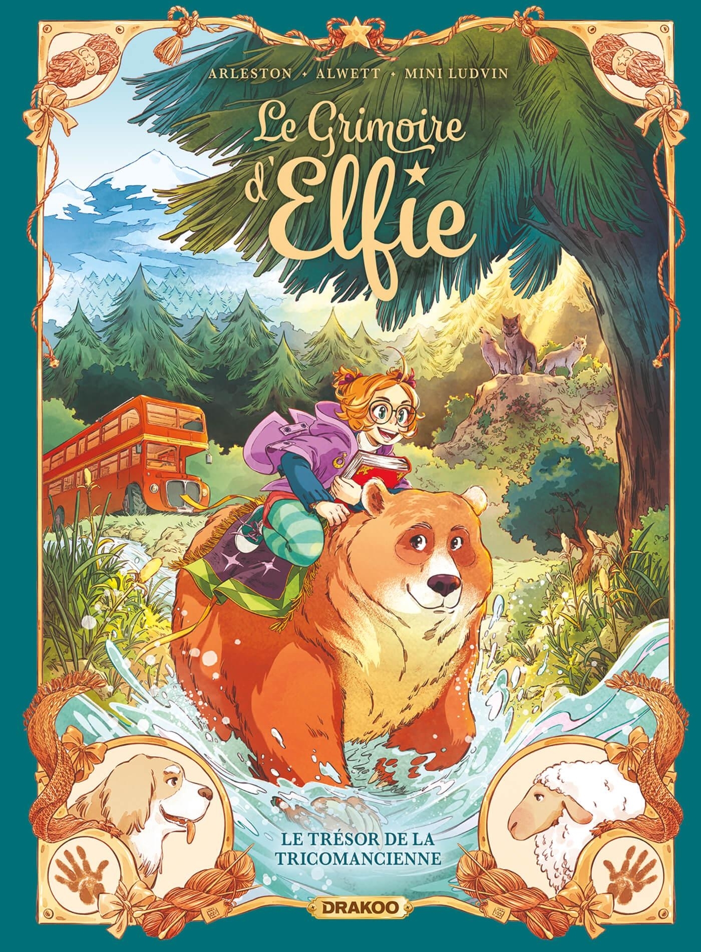 Le Grimoire d'Elfie - vol. 04 - histoire complète - Le Trésor de la tricomancienne (BD)