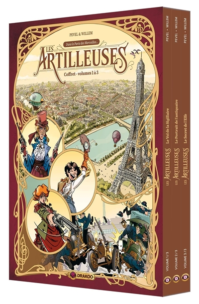 Les Artilleuses - coffret vol. 01 à 03 (BD)