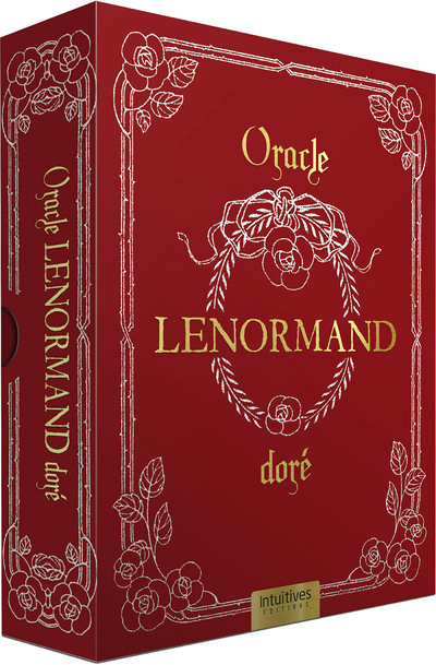 Coffret Oracle Lenormand doré (Coffret)