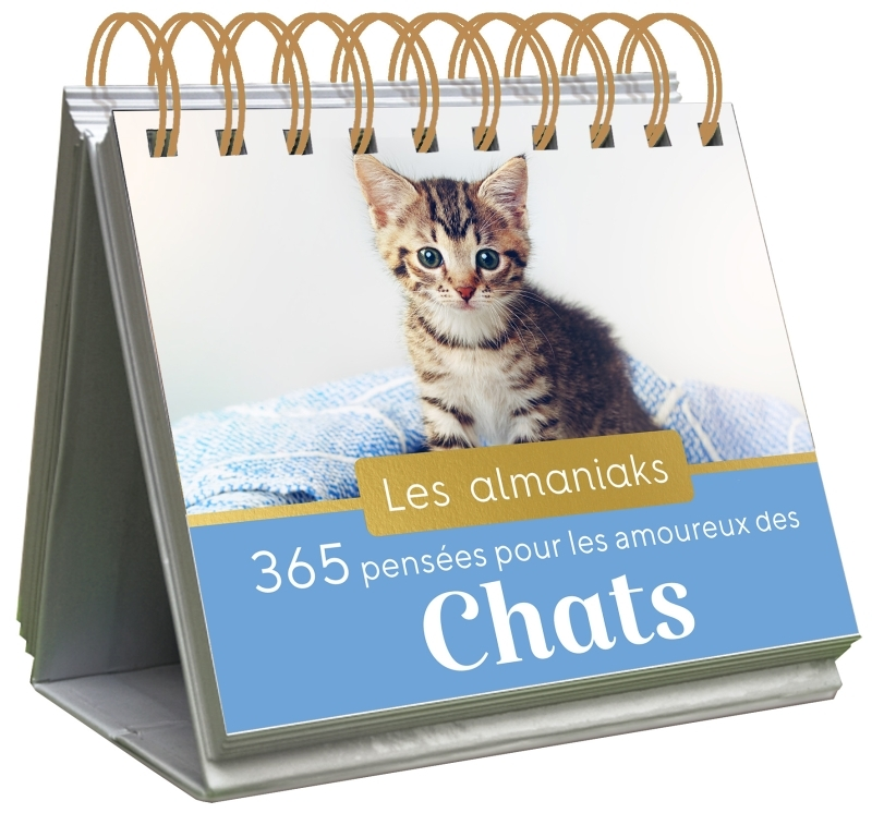 Almaniak Inspiration 365 pensées pour les amoureux des chats- Calendrier, une belle photo par jour (