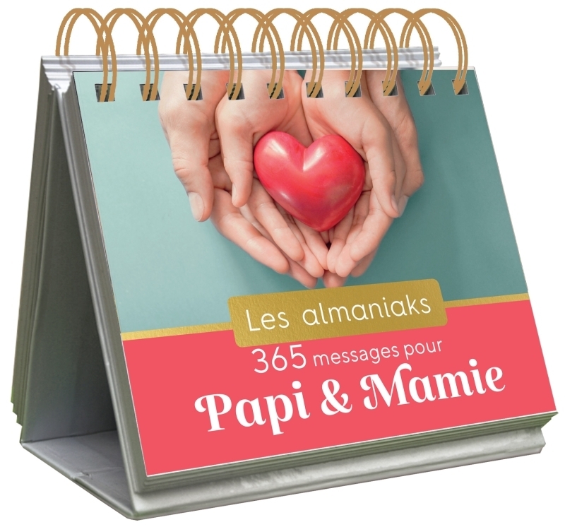 Almaniak Inspiration 365 messages pour Papi et Mamie - Calendrier, une citation par jour (Etui)