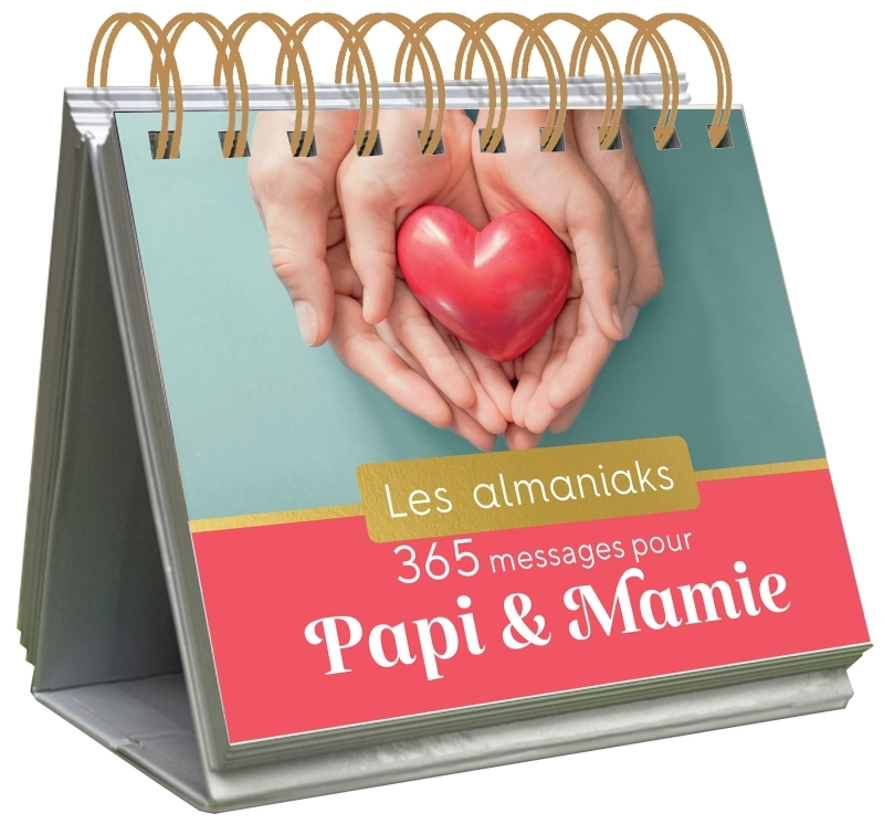 Almaniak Inspiration 365 messages pour Papi et Mamie - Calendrier, une citation par jour (Etui)