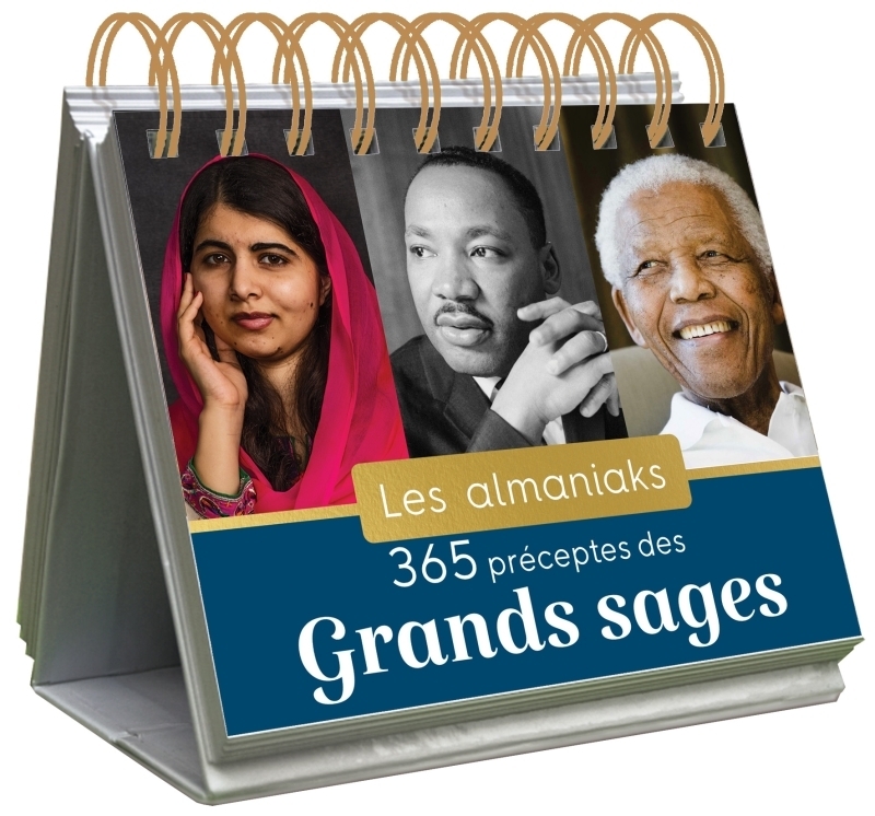 Almaniak 365 préceptes de grands sages, calendrier une page par jour (Etui)